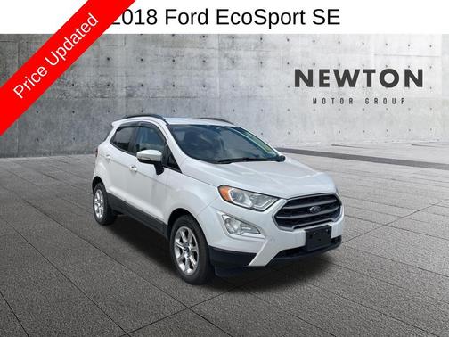 WHITE PLATINUM MET TRI-COAT 2018 Ford EcoSport SE