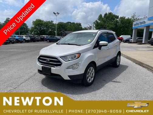 WHITE PLATINUM MET TRI-COAT 2018 Ford EcoSport SE