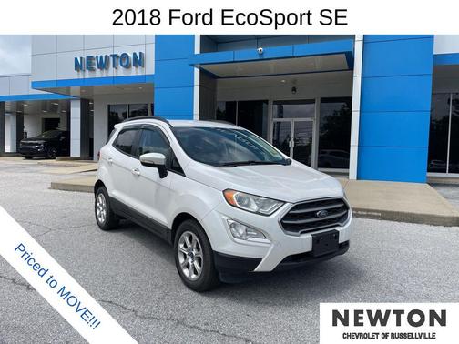 WHITE PLATINUM MET TRI-COAT 2018 Ford EcoSport SE