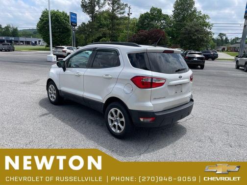 WHITE PLATINUM MET TRI-COAT 2018 Ford EcoSport SE