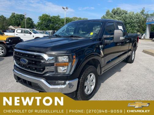 AGATE BLACK METALLIC 2023 Ford F-150 XLT