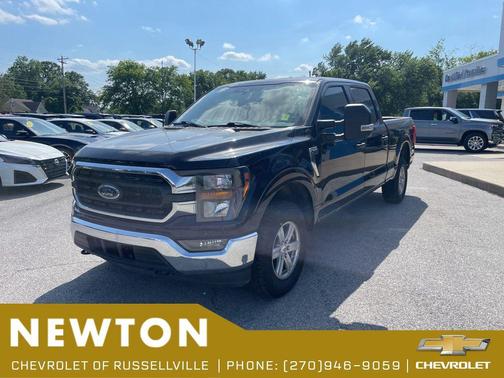 AGATE BLACK METALLIC 2023 Ford F-150 XLT