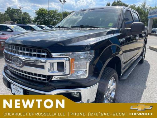 SHADOW BLACK 2018 Ford F-150 XLT