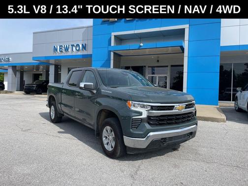 Cypress Gray 2025 Chevrolet Silverado 1500 LT