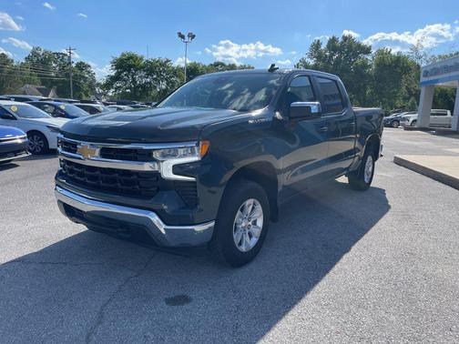 Cypress Gray 2025 Chevrolet Silverado 1500 LT