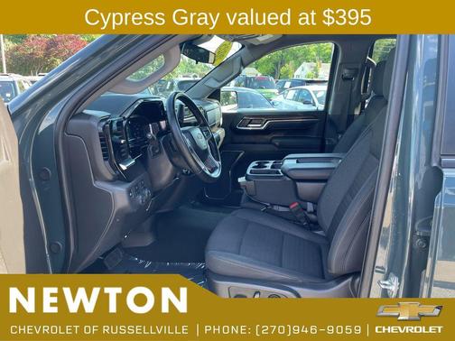 Cypress Gray 2025 Chevrolet Silverado 1500 LT