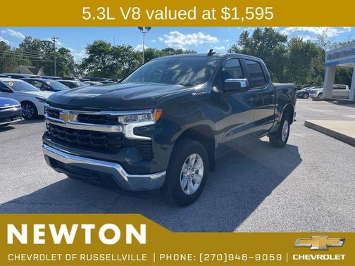 Cypress Gray 2025 Chevrolet Silverado 1500 LT