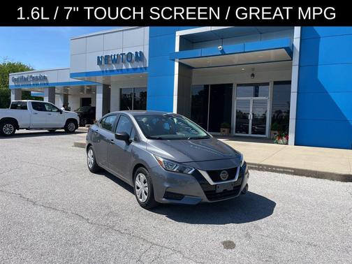 Gun Metallic 2020 Nissan Versa 1.6 S