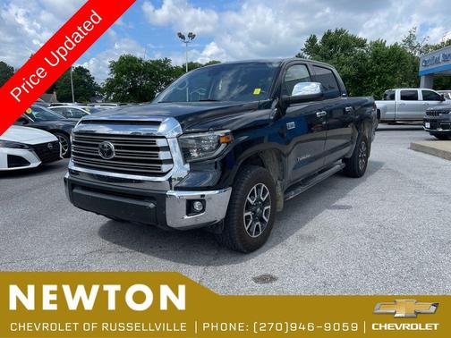Midnight Black Metallic 2019 Toyota Tundra Limited