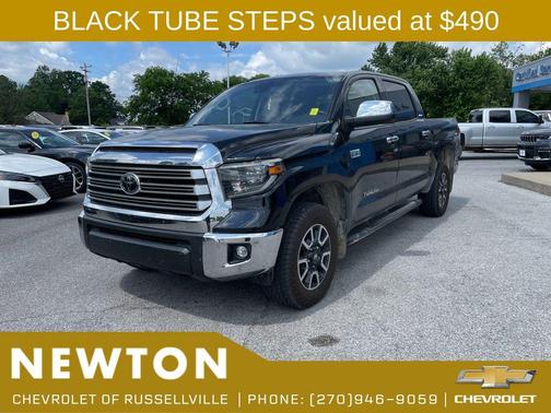 Midnight Black Metallic 2019 Toyota Tundra Limited