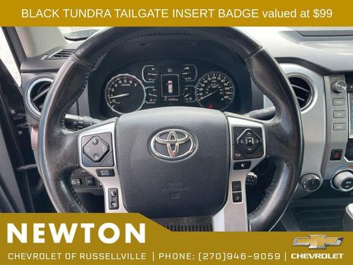 Midnight Black Metallic 2019 Toyota Tundra Limited