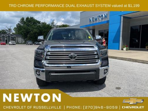 Midnight Black Metallic 2019 Toyota Tundra Limited