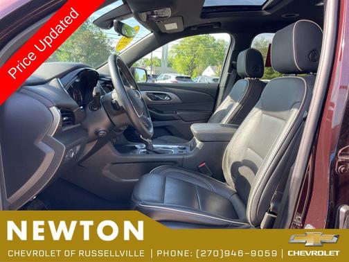 Black Cherry Metallic 2023 Chevrolet Traverse Premier