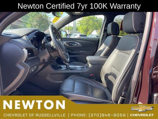 Black Cherry Metallic 2023 Chevrolet Traverse Premier