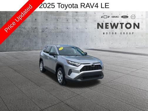 Silver Sky Metallic 2025 Toyota RAV4 LE