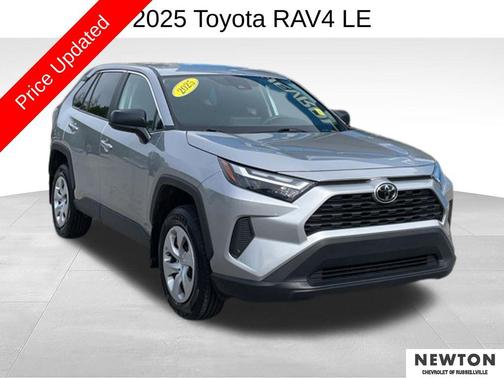 Silver Sky Metallic 2025 Toyota RAV4 LE