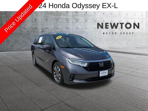 Modern Steel Metallic 2024 Honda Odyssey EX-L