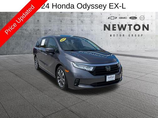 Modern Steel Metallic 2024 Honda Odyssey EX-L