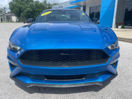 VELOCITY BLUE 2021 Ford Mustang EcoBoost