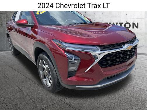 Crimson Metallic 2024 Chevrolet Trax LT
