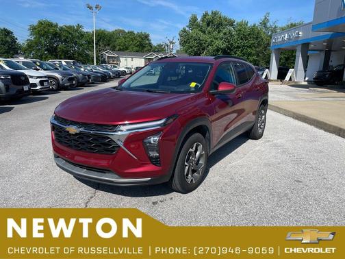 Crimson Metallic 2024 Chevrolet Trax LT
