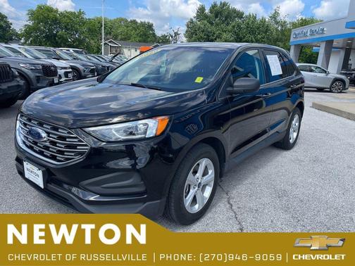 AGATE BLACK METALLIC 2020 Ford Edge SE