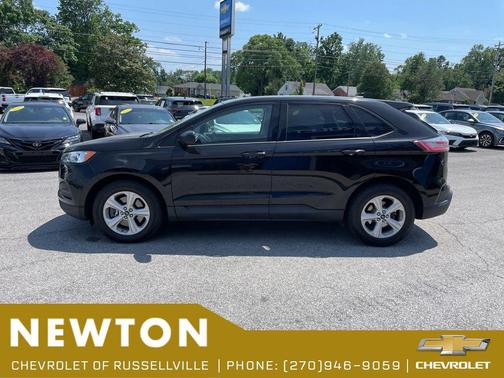 AGATE BLACK METALLIC 2020 Ford Edge SE