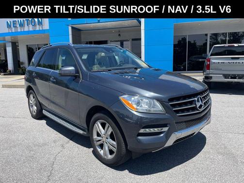 Steel Grey Metallic 2015 Mercedes-Benz M-Class 4MATIC