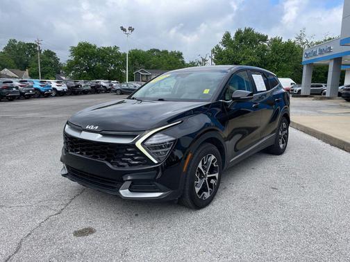 Ebony Black 2025 Kia Sportage EX