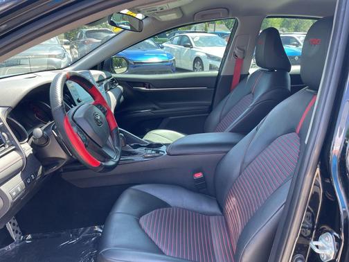 Midnight Black Metallic 2021 Toyota Camry TRD