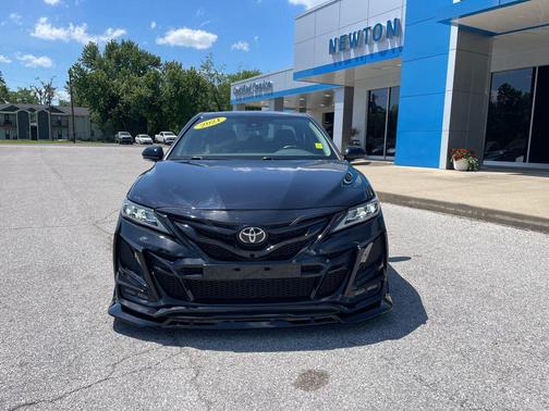 Midnight Black Metallic 2021 Toyota Camry TRD