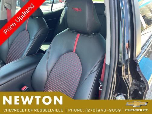 Midnight Black Metallic 2021 Toyota Camry TRD