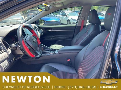 Midnight Black Metallic 2021 Toyota Camry TRD