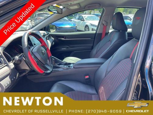 Midnight Black Metallic 2021 Toyota Camry TRD
