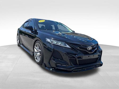 Midnight Black Metallic 2021 Toyota Camry TRD