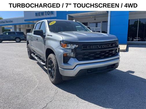 Sterling Gray Metallic 2026 Chevrolet Silverado 1500 Custom