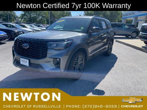 CARBONIZED GRAY METALLIC 2025 Ford Explorer ST-Line