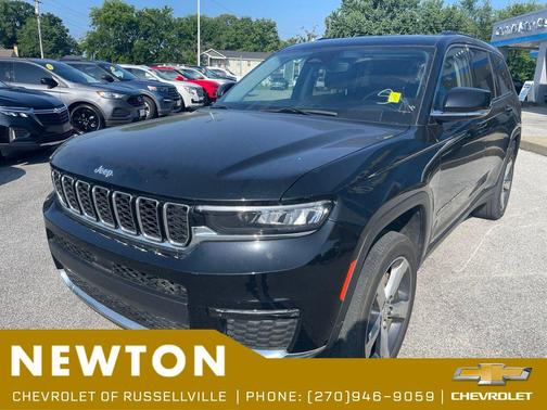 Diamond Black Crystal Pearlcoat 2022 Jeep Grand Cherokee L Limited