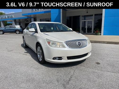 White Diamond Tricoat 2010 Buick LaCrosse CXS
