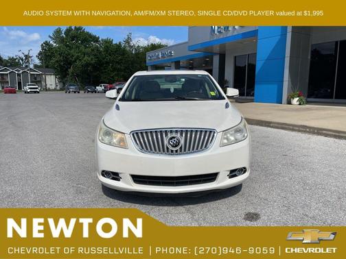 White Diamond Tricoat 2010 Buick LaCrosse CXS