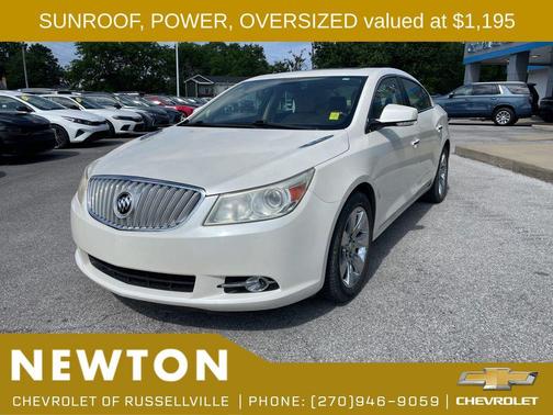 White Diamond Tricoat 2010 Buick LaCrosse CXS
