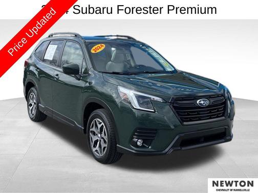 Cascade Green Silica 2024 Subaru Forester Premium