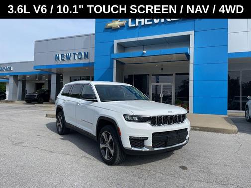 Bright White Clearcoat 2023 Jeep Grand Cherokee L Limited