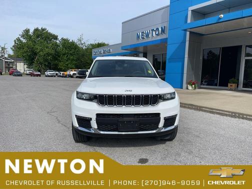 Bright White Clearcoat 2023 Jeep Grand Cherokee L Limited