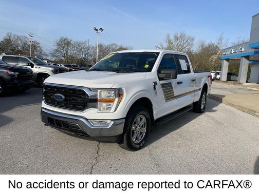 OXFORD WHITE 2022 Ford F-150 XLT