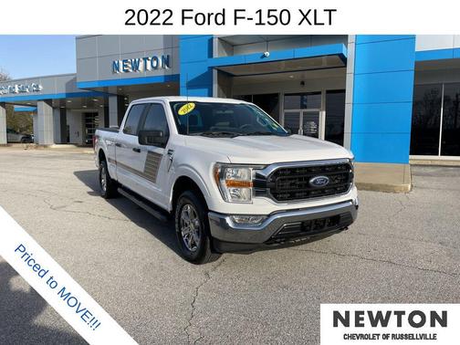 OXFORD WHITE 2022 Ford F-150 XLT