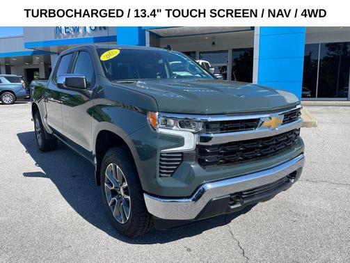 Cypress Gray 2025 Chevrolet Silverado 1500 LT