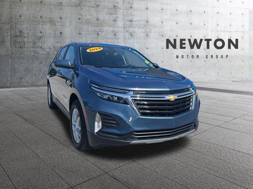 Lakeshore Blue Metallic 2024 Chevrolet Equinox 1LT