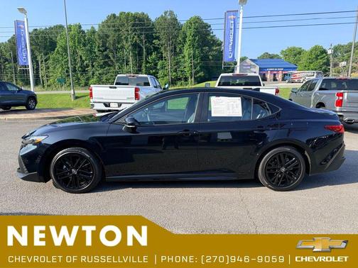 Midnight Black Metallic 2026 Toyota Camry SE