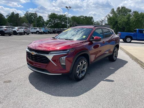 Crimson Metallic 2025 Chevrolet Trax LT